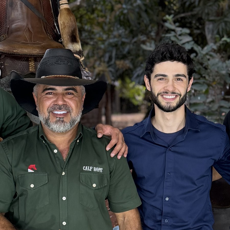Reinaldo Cowboy e o filho, Ruan Henrique